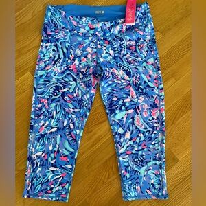 NWT Lilly Pulitzer Luxletic Leggings  - Size XL